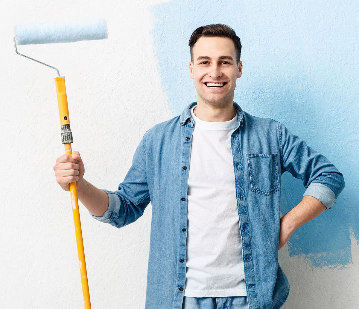 ImageWandfarbe, Schlafzimmer, Silikatfarbe, Streichen